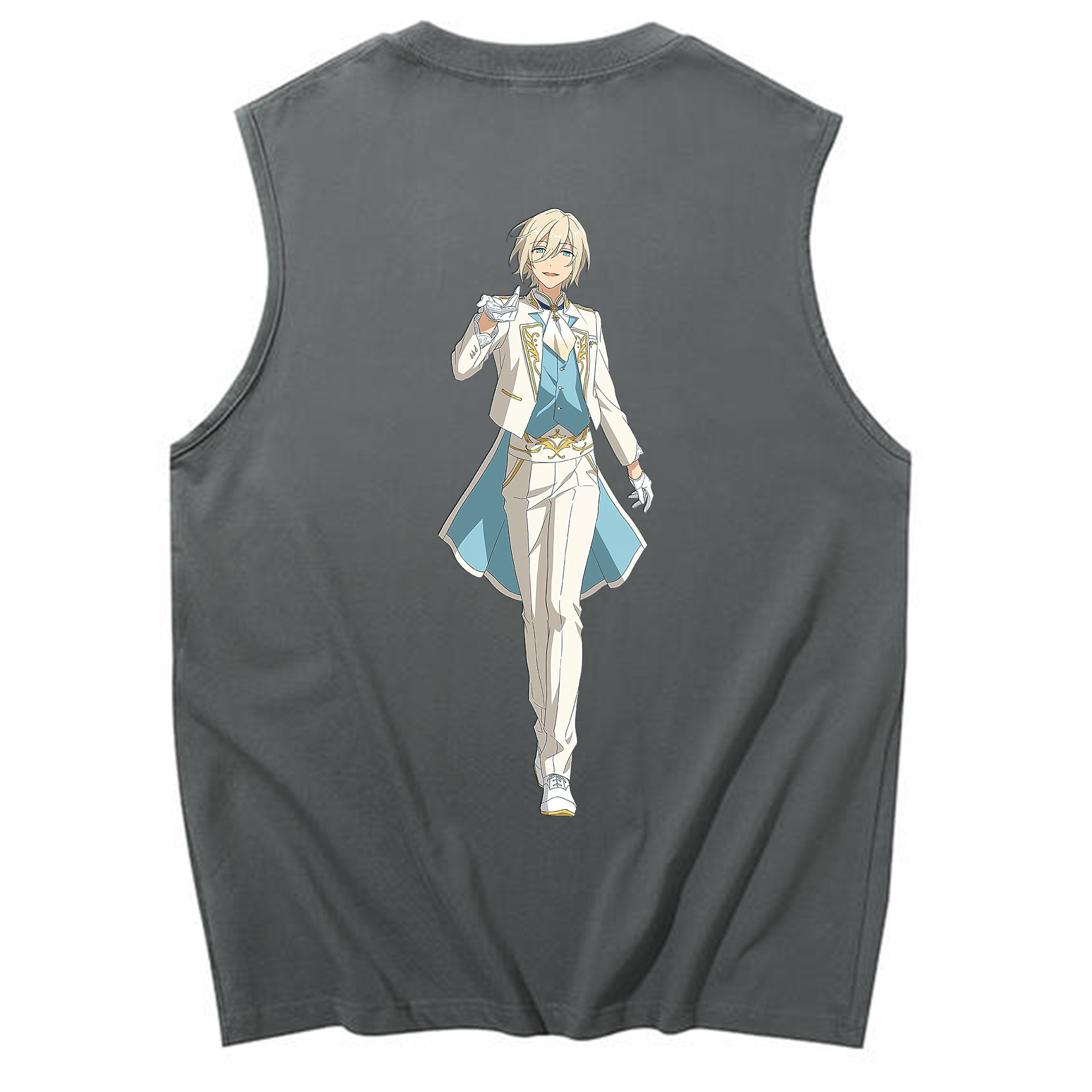 （画像用） あんさんぶるスターズ! Ensemble Stars コットン100％タンクトップ（背面プリント）